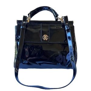 Roberto Cavalli Large Patent Leather Handbag